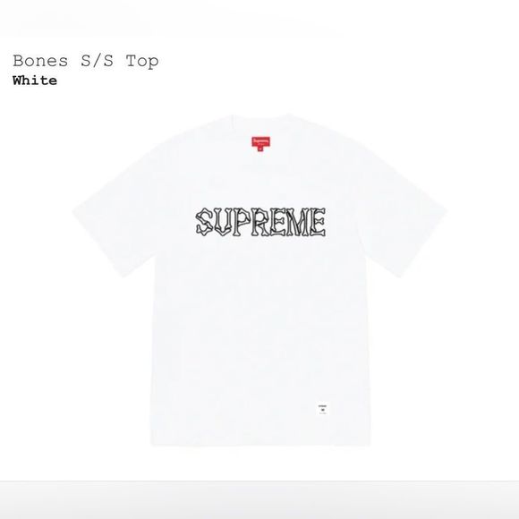 Supreme Shirts Bonesss Top White Poshmark